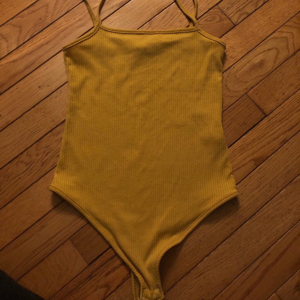 Mustard Yellow Bodysuit